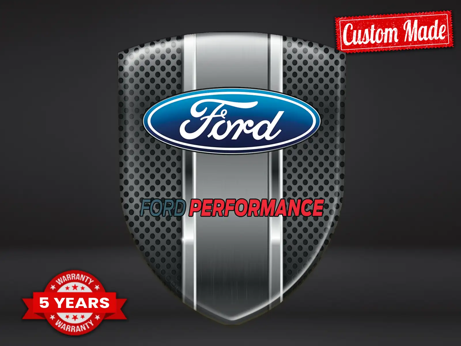 Ford Autoadhesiva Calcomanía Acabado Superior Cúpula 
